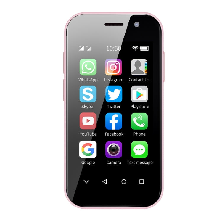 SOYES 14 Pro, 3 Go + 32 Go, reconnaissance faciale, Android 9.0 MTK6739CW Quad Core 3.0 pouces jusqu'à 1.28 GHz, OTG, Réseau : 4G, double SIM, support Google Play (Rose)