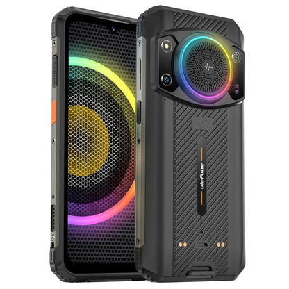 [HK Warehouse] Ulefone Armor 21 IP68/IP69K Rugged Phone, Night Vision, 8GB+256GB, Face ID & Fingerprint Identification, 6.58 inch Android 15 MediaTek Helio G99 Octa Core up to 2.2GHz, Network: 4G, OTG, NFC, Global Version with Google Play (Black)