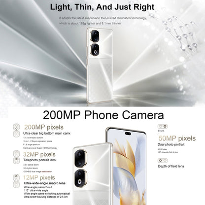 Honor 90 Pro 5G REP-AN00, 200MP Cameras, 16GB+512GB, China Version
