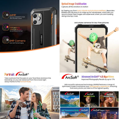 [HK Warehouse] Blackview BV8900 Rugged Phone, Thermal Imaging Camera, 8GB+256GB
