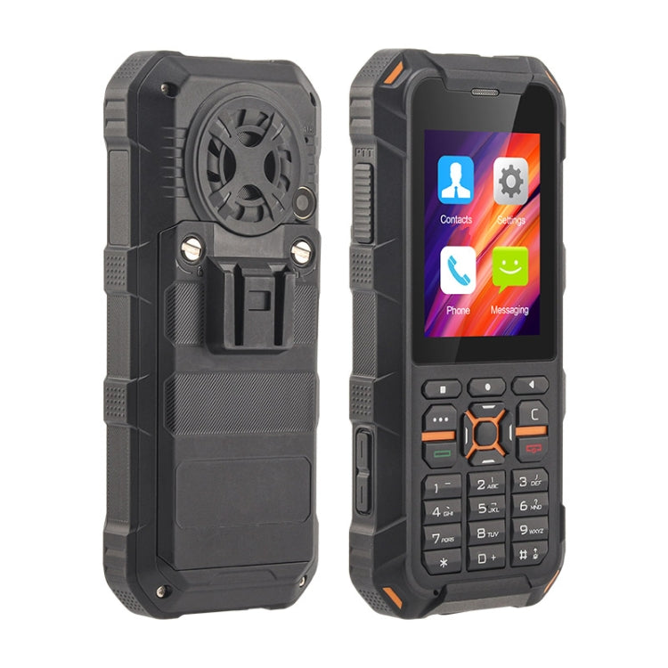 UNIWA F20 Walkie Talkie Rugged Phone, 1GB+8GB, 2.4 inch Android 8.0 Go Mediatek MT6739 Quad Core up to 1.5GHz, Network: 4G,  PoC (Black)