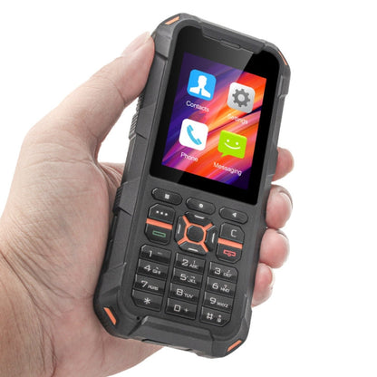 UNIWA F20 Walkie Talkie Rugged Phone, 1GB+8GB, 2.4 inch Android 8.0 Go Mediatek MT6739 Quad Core up to 1.5GHz, Network: 4G,  PoC (Black)