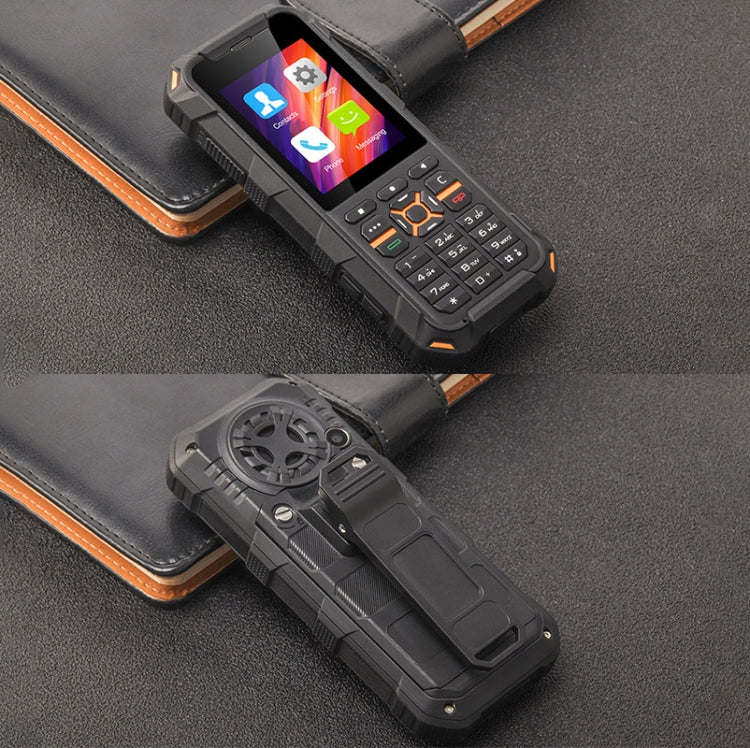 UNIWA F20 Walkie Talkie Rugged Phone, 1GB+8GB, 2.4 inch Android 8.0 Go Mediatek MT6739 Quad Core up to 1.5GHz, Network: 4G,  PoC (Black)