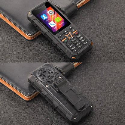 UNIWA F20 Walkie Talkie Rugged Phone, 1GB+8GB, 2.4 inch Android 8.0 Go Mediatek MT6739 Quad Core up to 1.5GHz, Network: 4G,  PoC (Black)