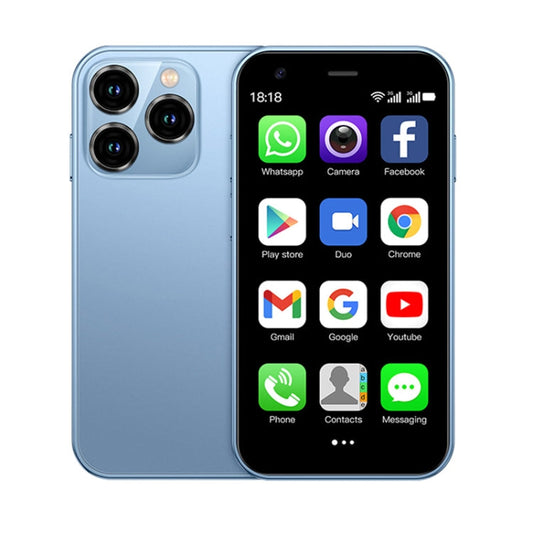 SOYES XS15, 2 Go+16 Go, 3,0 pouces Android 8.1 MTK6580 Quad Core jusqu'à 1,3 GHz, Bluetooth, WiFi, GPS, Réseau: 3G, Double SIM (Bleu)