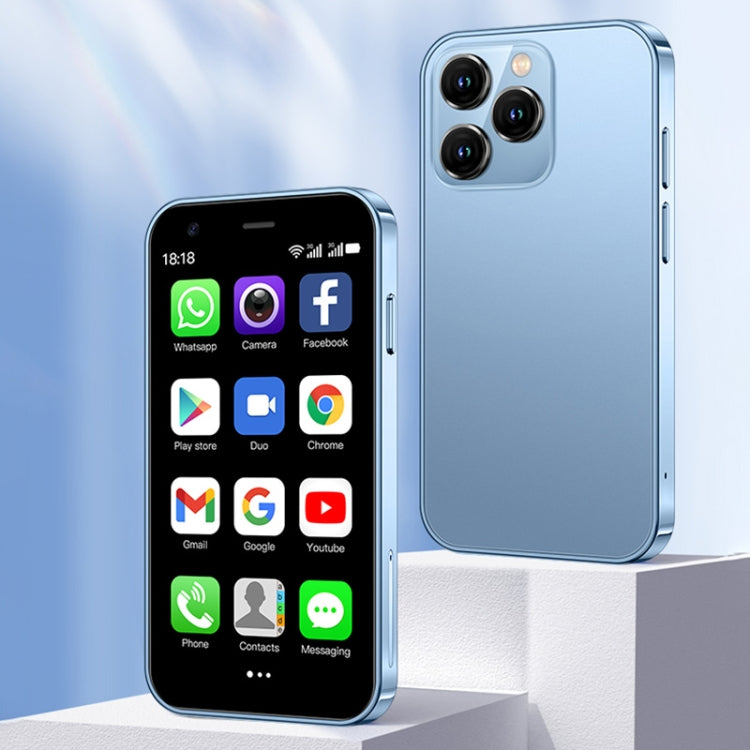 SOYES XS15, 2 Go+16 Go, 3,0 pouces Android 8.1 MTK6580 Quad Core jusqu'à 1,3 GHz, Bluetooth, WiFi, GPS, Réseau: 3G, Double SIM (Bleu)