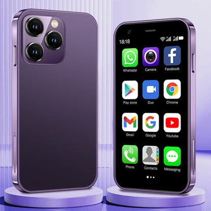 SOYES XS15, 2GB+16GB, 3.0 inch Android 8.1 MTK6580 Quad Core up to 1.3GHz, Bluetooth, WiFi, GPS, Network: 3G, Dual SIM (Purple)