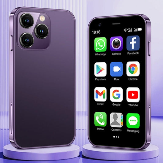 SOYES XS15, 2 Go+16 Go, 3.0 pouces Android 8.1 MTK6580 Quad Core jusqu'à 1.3 GHz, Bluetooth, WiFi, GPS, Réseau : 3G, Double SIM (Violet)