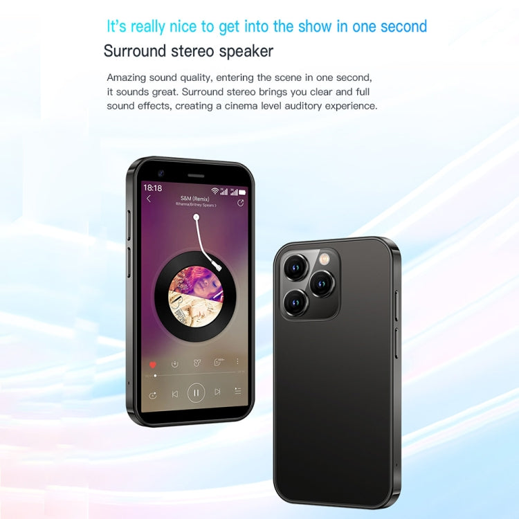 SOYES XS15, 2 Go+16 Go, 3,0 pouces Android 8.1 MTK6580 Quad Core jusqu'à 1,3 GHz, Bluetooth, WiFi, GPS, Réseau: 3G, Double SIM (Bleu)