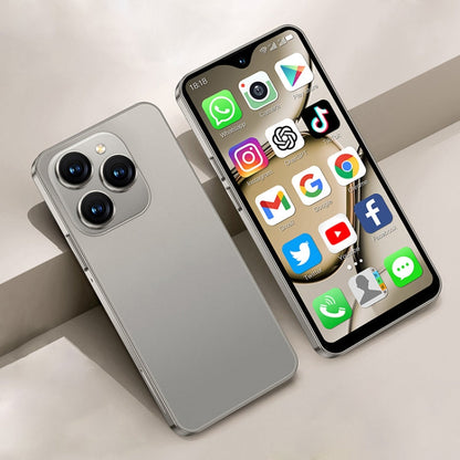 SOYES XS18 Pro Max, 2 Go+16 Go, Face ID, 4,3 pouces Android 8.1 MTK6737A Quad Core, Réseau : 4G, OTG, Double SIM (Gris)