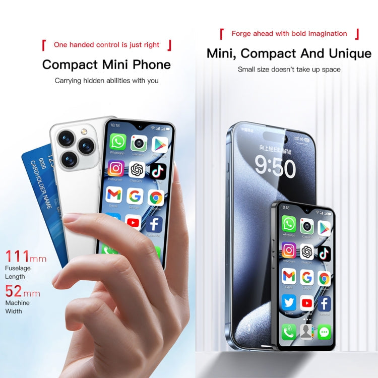 SOYES XS18 Pro Max, 2 Go+16 Go, Face ID, 4,3 pouces Android 8.1 MTK6737A Quad Core, Réseau : 4G, OTG, Double SIM (Gris)