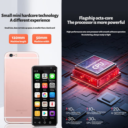SOYES XS16 Pro,  4GB+128GB, 4.0 inch Android 9.0 MTK6762 Octa Core up to 2.0GHz, OTG, Network: 4G, Dual SIM (Black)