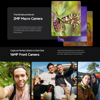 [HK Warehouse] Ulefone Armor X31 Pro 5G, 8GB+256GB, Night Vision, IP68/IP69K Rugged Phone, 6.56 inch Android 15 MediaTek Dimensity 6300 Octa Core, Network: 5G, NFC, OTG (Orange)