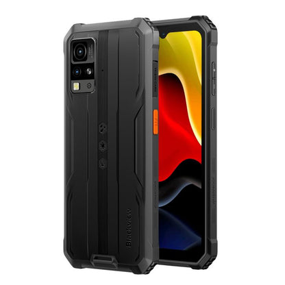 [HK Warehouse] Blackview BV4800 SE Rugged Phone, 4GB+64GB, 6.56 inch Android 15 UMS9320E T615 Octa Core, Network: 4G, OTG, NFC (Black)