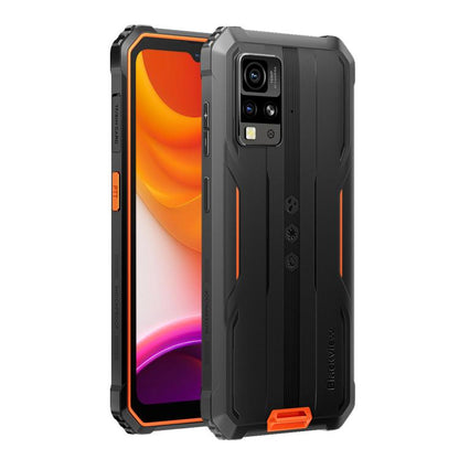 [HK Warehouse] Blackview BV4800 SE Rugged Phone, 4GB+64GB, 6.56 inch Android 15 UMS9320E T615 Octa Core, Network: 4G, OTG, NFC (Orange)