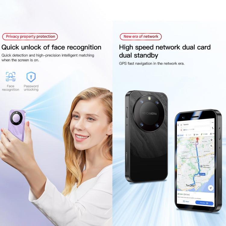 SOYES F8 Pro Max, 1GB+16GB, 3.0 inch Android 8.1 MTK6580 Quad Core, Network: 3G, Dual SIM (Purple)