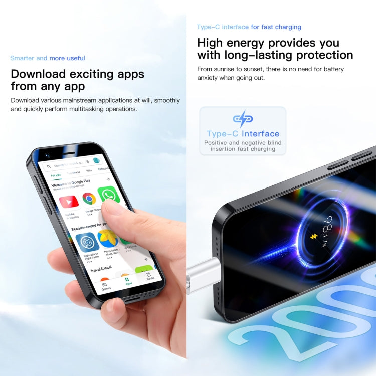 SOYES P70 Pro Max, 1GB+16GB, 3.0 inch Android 8.1 MTK6580 Quad Core, Network: 3G, Dual SIM (White)