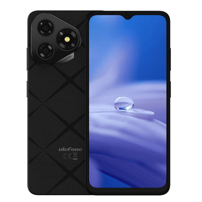 [HK Warehouse] Ulefone Note 19, 3GB+64GB, Face ID & Side Fingerprint, 6.56 inch Android 14 Go Unisoc T603 Octa Core, Network: 4G, Dual SIM, OTG (Black)