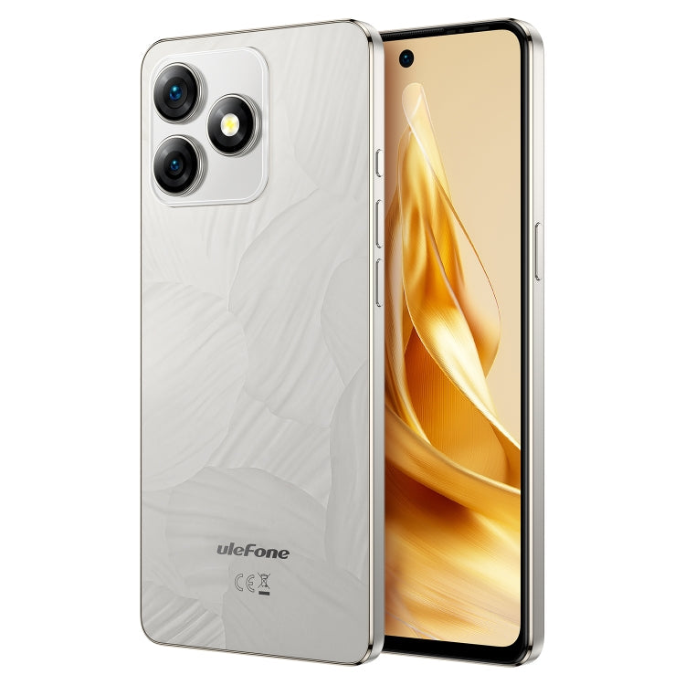 [HK Warehouse] Ulefone Note 18 Pro, 6GB+256GB, Face ID & Side Fingerprint, 6.78 inch Android 14 MediaTek Helio G91 MTK6769 Octa Core, Network: 4G, Dual SIM, OTG, NFC (Titanium Gray)