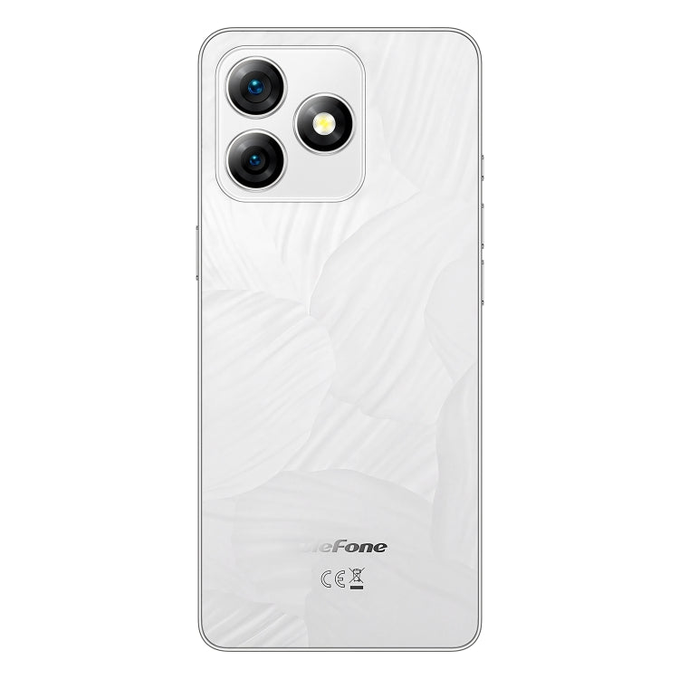 [HK Warehouse] Ulefone Note 18 Pro, 6GB+256GB, Face ID & Side Fingerprint, 6.78 inch Android 14 MediaTek Helio G91 MTK6769 Octa Core, Network: 4G, Dual SIM, OTG, NFC (Moonlit White)