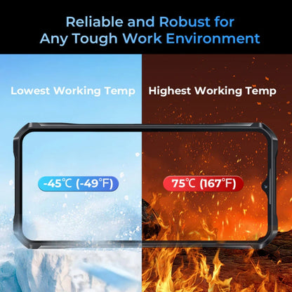 [HK Warehouse] Oukitel WP36 Pro, 6GB+256GB, IP68/IP69K, Fingerprint Identification, 10600mAh, 6.52 inch MediaTek MT8788 Octa Core, NFC, OTG, Network: 4G (Black)