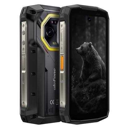 [HK Warehouse] Ulefone Armor Mini 20, Night Vision, 8GB+256GB, IP68/IP69K Rugged Phone, 4.7 inch Android 14 MediaTek Helio G99 Octa Core, Network: 4G, NFC, OTG (Black)