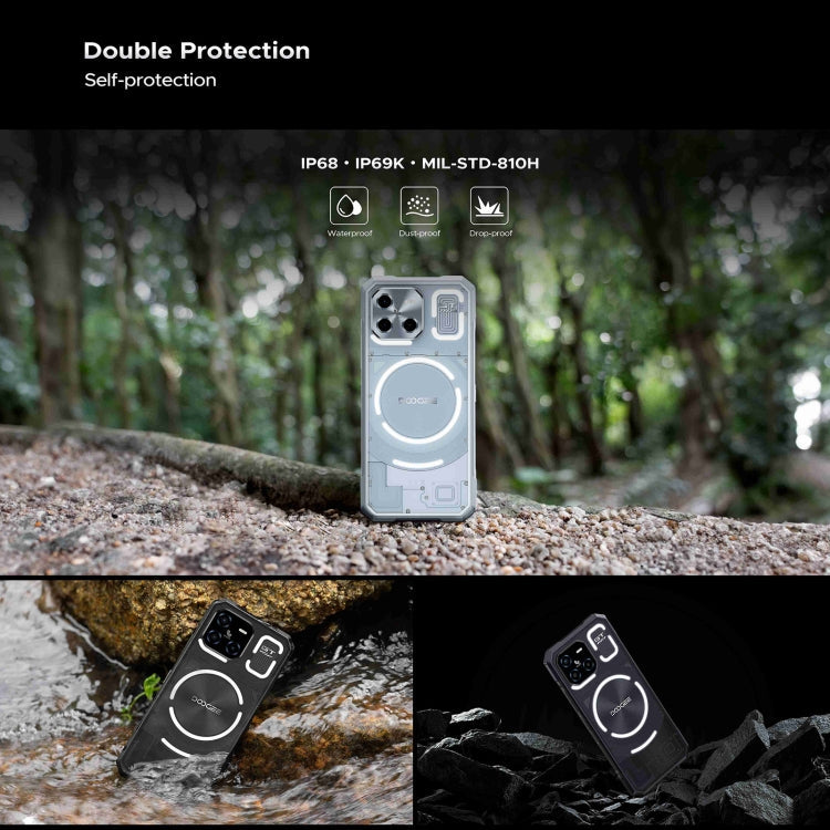 [HK Warehouse] DOOGEE Blade GT 5G Rugged Phone, 12GB+256GB, 6.72 inch Android 14 Dimensity 7050 Octa Core, Network: 5G, OTG, NFC, LED Light Effect (Black)