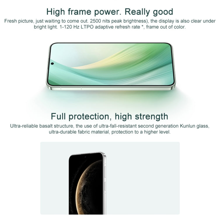 HUAWEI Mate 70, 12GB+1TB, Harmony AI, Side Fingerprint Identification, 6.7 inch HarmonyOS 4.3, NFC, OTG, Not Support Google Play (White)