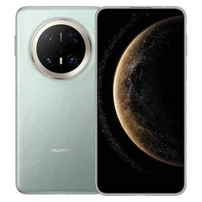 HUAWEI Mate 70 Pro+, 16 Go+512 Go, Harmony AI, identification faciale 3D et empreinte digitale latérale, HarmonyOS 4.3 de 6,9 pouces, NFC, OTG, ne prend pas en charge Google Play (Vert)