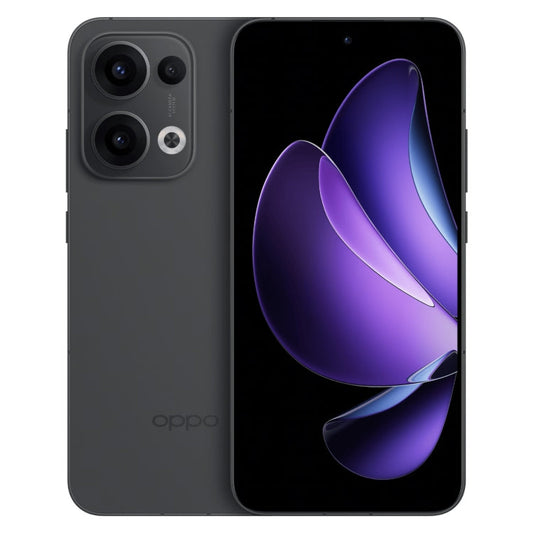 OPPO Reno13 AI Phone, 16GB+512GB, Screen Fingerprint, 6.59 inch ColorOS 15.0 Dimensity 8350 Octa Core, NFC, OTG, Network: 5G (Black)