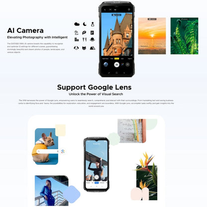 [HK Warehouse] DOOGEE S118 Rugged Phone, 12GB+512GB, 6.58 inch Android 14 MediaTek Helio G99 Octa Core, Network: 4G, OTG, NFC (Black Green)