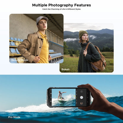 [HK Warehouse] DOOGEE S118 Rugged Phone, 12GB+512GB, 6.58 inch Android 14 MediaTek Helio G99 Octa Core, Network: 4G, OTG, NFC (Black Green)