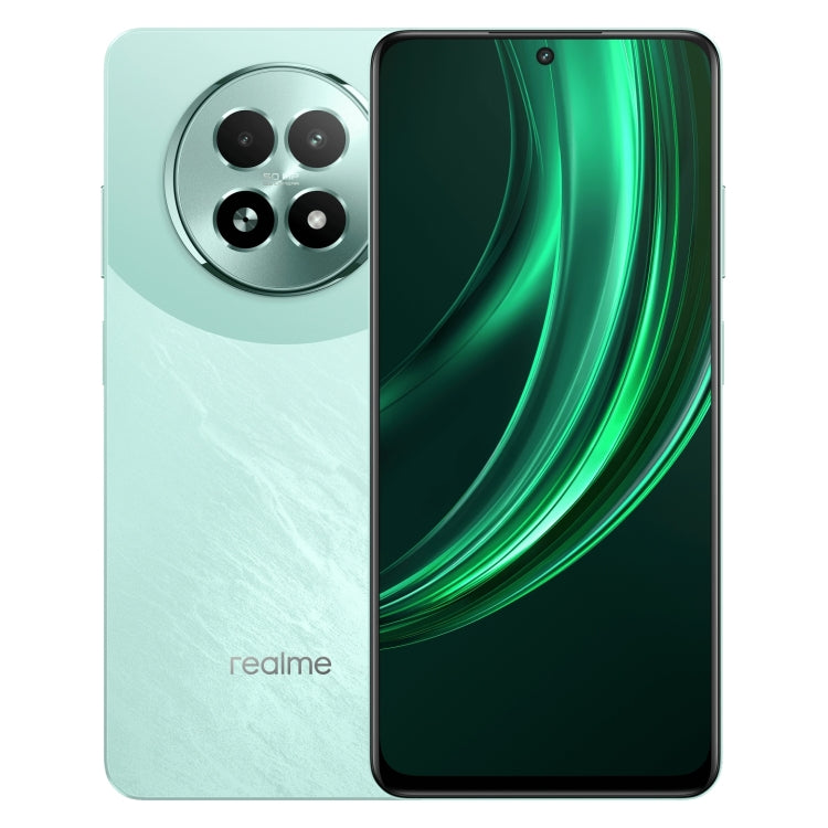 Realme 13, 12 Go+512 Go, Identification latérale par empreinte digitale, 6,72 pouces Realme UI 5.0 Dimensity 6300 5G Octa Core, Réseau : 5G (Vert)