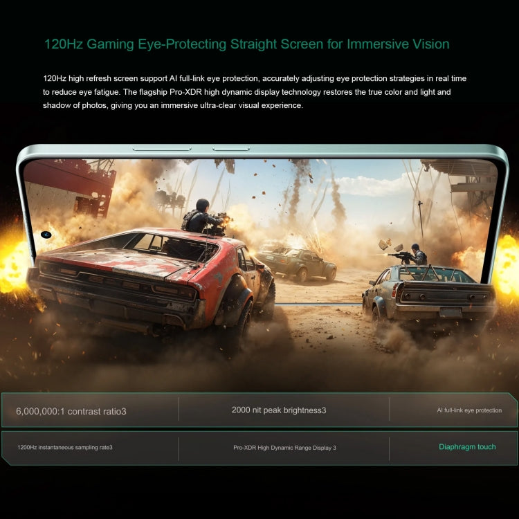 Realme 13 Pro, 12GB+256GB, Screen Fingerprint Identification, 6.67 inch Realme UI 5.0 Dimensity 7300 Octa Core, NFC, Network: 5G (Green)