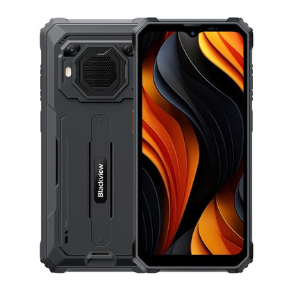 [HK Warehouse] Blackview BV6200 Plus, 8GB+128GB, IP68/IP69K/MIL-STD-810H, 6.56 inch Android 14 Unisoc UMS9230 T606 Octa Core, Network: 4G, OTG, NFC (Black)