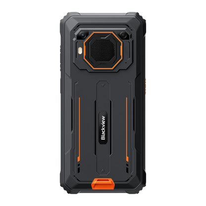 [Entrepôt HK] Blackview BV6200 Plus, 8 Go+128 Go, IP68/IP69K/MIL-STD-810H, Android 14 Unisoc UMS9230 T606 Octa Core de 6,56 pouces, Réseau: 4G, OTG, NFC (Orange)