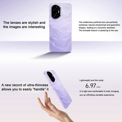 Honor 300, 12GB+512GB, Screen Fingerprint, 6.7 inch MagicOS 9.0 / Android 15 Snapdragon 7 Gen 3 Octa Core, Network: 5G, NFC, OTG, Support Google Play (Grey)