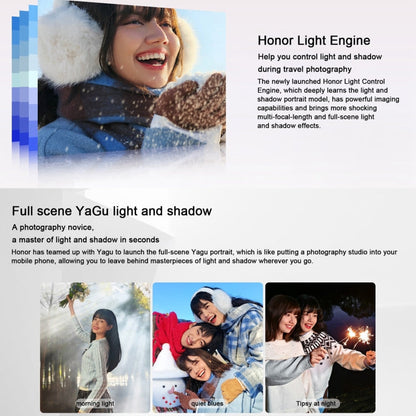 Honor 300, 12GB+512GB, Screen Fingerprint, 6.7 inch MagicOS 9.0 / Android 15 Snapdragon 7 Gen 3 Octa Core, Network: 5G, NFC, OTG, Support Google Play (Grey)