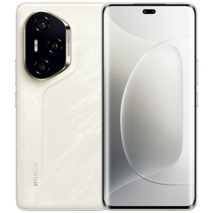 Honor 300 Pro, 12GB+256GB, Screen Fingerprint, 6.78 inch MagicOS 9.0 / Android 15 Snapdragon 8 Gen 3 Octa Core, Network: 5G, NFC, OTG, Support Google Play (White)