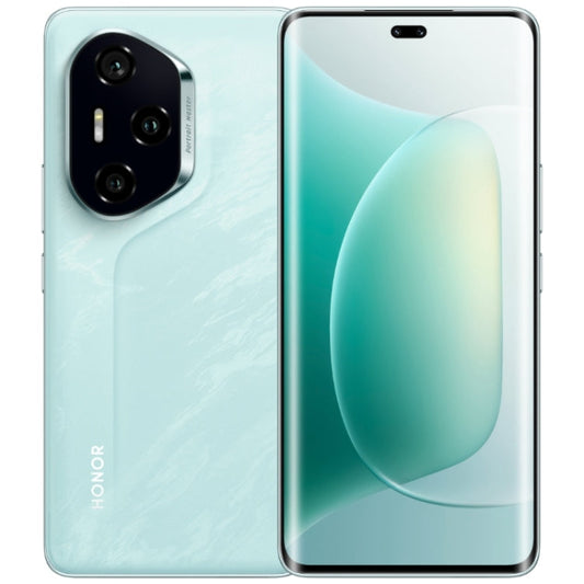 Honor 300 Pro, 16GB+512GB, Screen Fingerprint, 6.78 inch MagicOS 9.0 / Android 15 Snapdragon 8 Gen 3 Octa Core, Network: 5G, NFC, OTG, Support Google Play (Green)