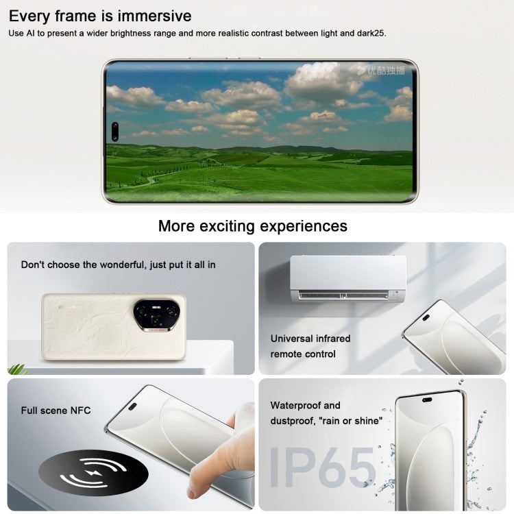 Honor 300 Ultra, 16GB+1TB, Screen Fingerprint, 6.78 inch MagicOS 9.0 / Android 15 Snapdragon 8 Gen 3 Octa Core, Network: 5G, NFC, OTG, Support Google Play (Black)