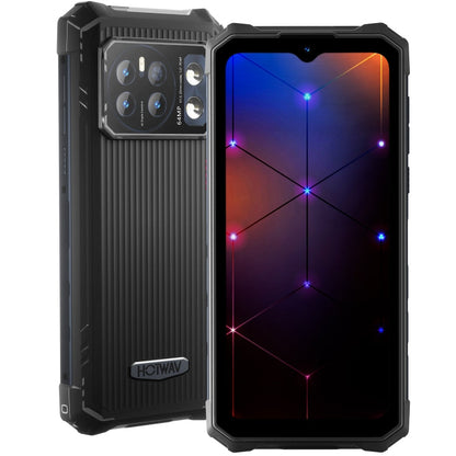 [HK Warehouse] HOTWAV CYBER 13, IP68/IP69K Rugged Phone, 8GB+128GB, 10800mAh, 6.6 inch Android 14.0 Unisoc T606 Octa Core, Network: 4G, NFC, OTG (Black)