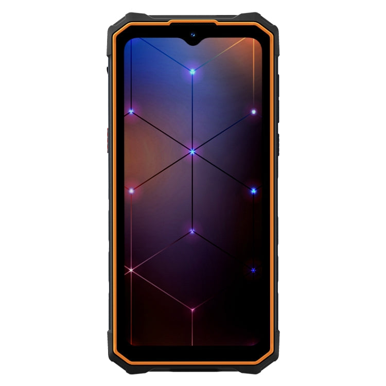 [Entrepôt HK] HOTWAV CYBER 13, Téléphone robuste IP68/IP69K, 8 Go+128 Go, 10800 mAh, 6,6 pouces Android 14.0 Unisoc T606 Octa Core, Réseau: 4G, NFC, OTG (Orange)