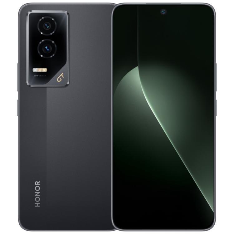 Honor GT, 16GB+1TB, In-screen Fingerprint, 6.7 inch MagicOS 9.0 Android 15.0 Snapdragon 8 Gen 3 Octa Core, Network: 5G, OTG, NFC (Black)