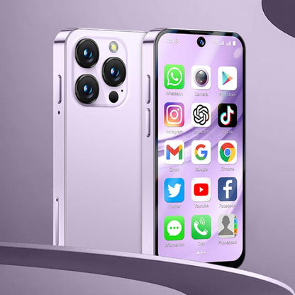 SOYES XS19 Pro, 3 Go + 32 Go, Android 12.0 MTK6762 Quad Core de 3,8 pouces, Réseau: 4G, Double SIM, GPS, OTG, Support Google Play Store (Violet)