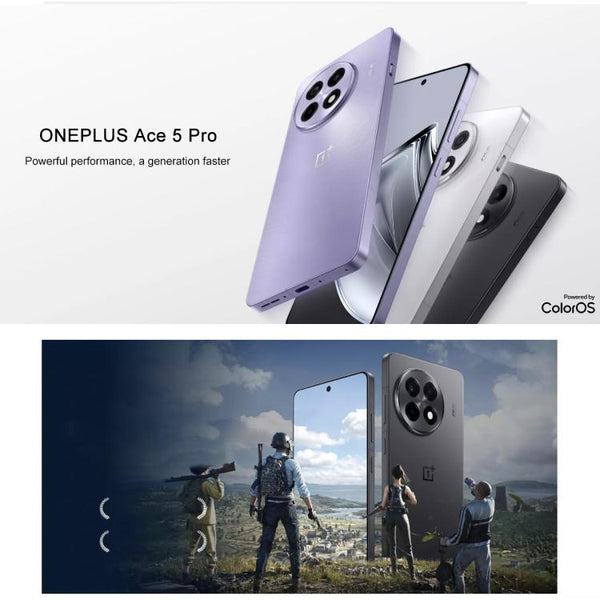 OnePlus Ace 5 Pro, 16GB+256GB, 6.78 inch ColorOS 15.0 Snapdragon 8 Elite Octa Core, NFC, Network: 5G (Black)