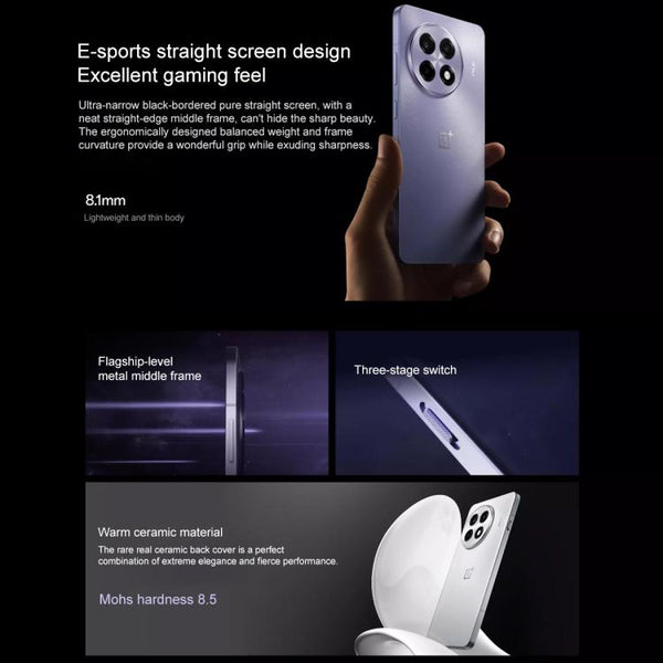 OnePlus Ace 5 Pro, 16GB+512GB, 6.78 inch ColorOS 15.0 Snapdragon 8 Elite Octa Core, NFC, Network: 5G (White)