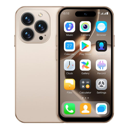 SOYES ONEMYTH M16 Pro, 2 Go+16 Go, 4,0 pouces Android 10.0 MTK6580 Quad Core, Réseau : 3G, Double SIM (Or)