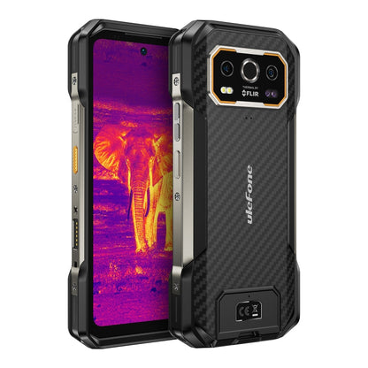 [HK Warehouse] Ulefone Armor 27T Rugged Phone, 12GB+256GB, Thermal Imager, Night Vision, 10600mAh, 6.78 inch Android 14 MediaTek Helio G99 Octa Core, Network: 4G, NFC, OTG (Black)