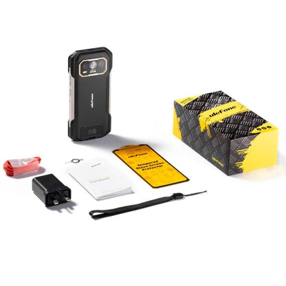[HK Warehouse] Ulefone Armor 27T Rugged Phone, 12GB+256GB, Thermal Imager, Night Vision, 10600mAh, 6.78 inch Android 14 MediaTek Helio G99 Octa Core, Network: 4G, NFC, OTG (Black)